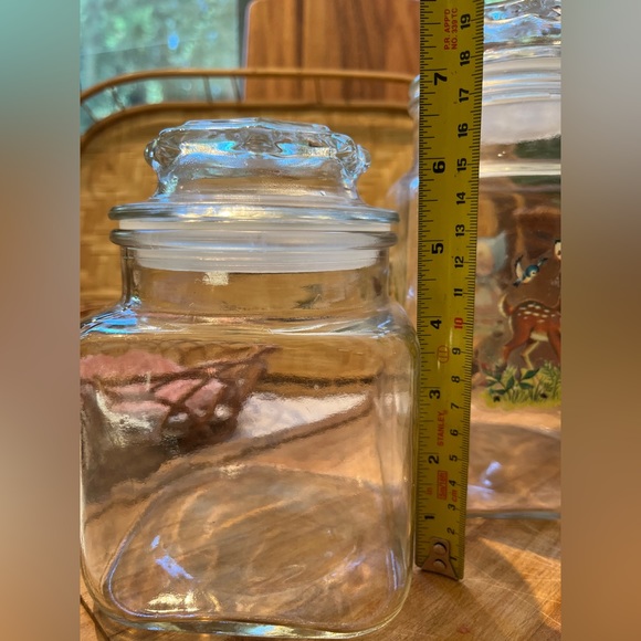 S/2 vintage glass canisters - Picture 12 of 12